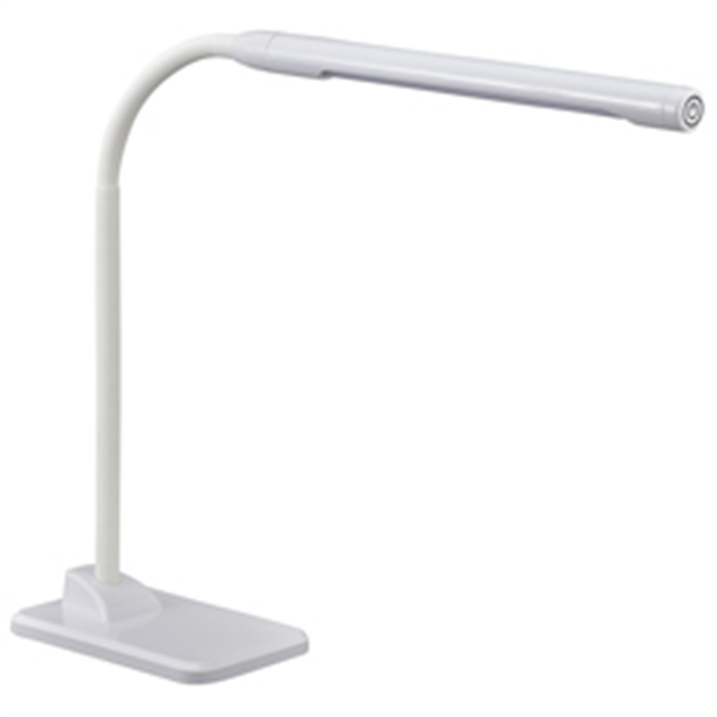 オーム電機　OHM　ELECTRIC LEDデスクライト 3段階調光 ホワイト DS-LD42AG-W ［LED］ DSLD42AGW 1個（ご注文単位1個）【直送品】