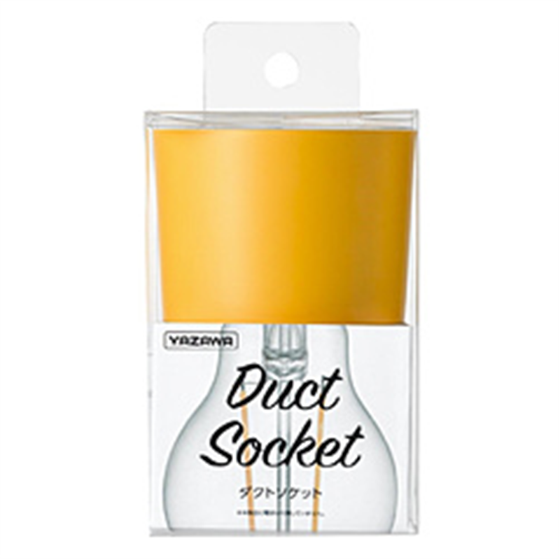 ヤザワ カラーダクトソケット　イエロー　LCX6001YE LCX6001YE 1個（ご注文単位1個）【直送品】