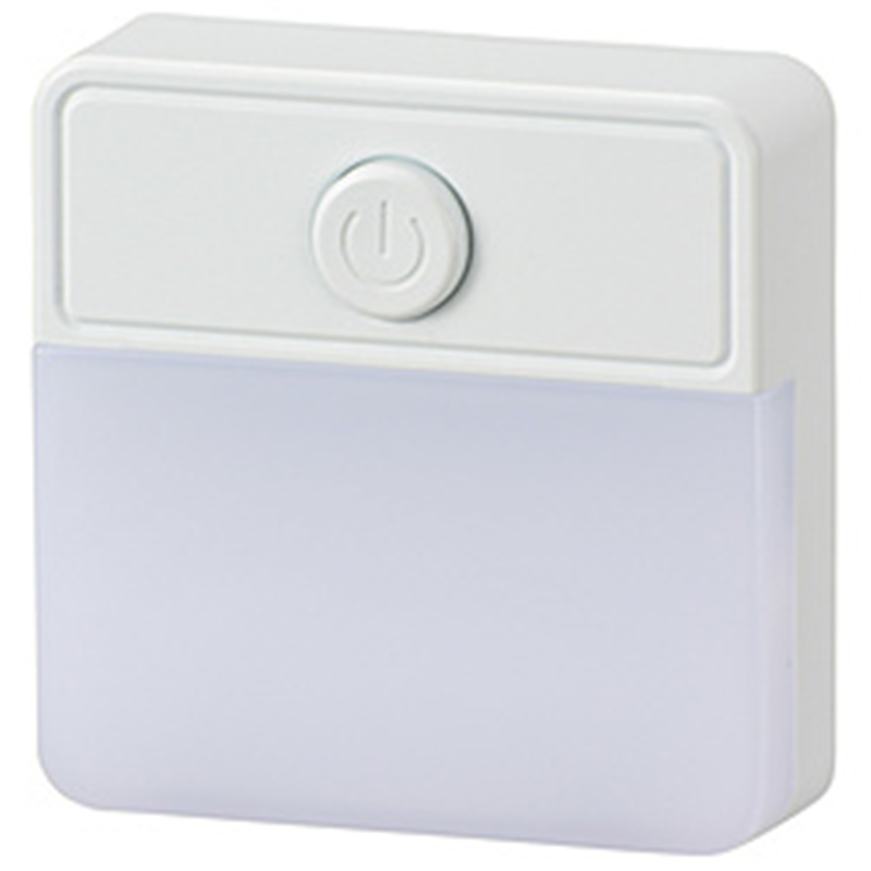 オーム電機　OHM　ELECTRIC LEDスイッチ式ナイトライト  NIT-ALA6PSQ-WN NITALA6PSQWN 1個（ご注文単位1個）【直送品】