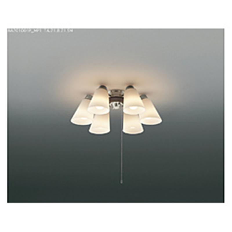 コイズミ　KOIZUMI LEDシャンデリア 木飾りデザイン　6灯タイプ  ［10畳 /電球色］ BA201001P 1個（ご注文単位1個）【直送品】