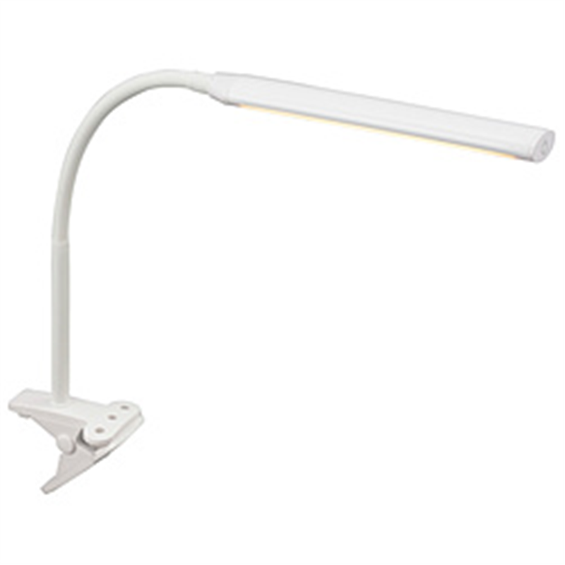 オーム電機　OHM　ELECTRIC LEDクリップライト 電球色 ホワイト LTC-LC24C-WL ［LED /電球色］ LTCLC24CWL 1個（ご注文単位1個）【直送品】