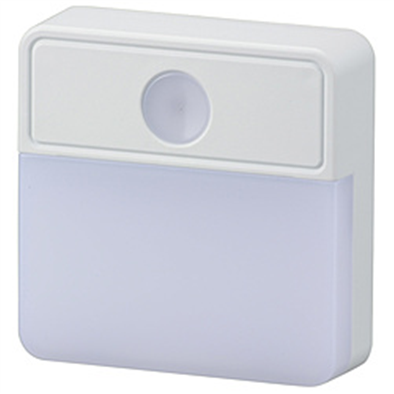 オーム電機　OHM　ELECTRIC 薄型LEDナイトライト 明暗センサー式 電球色 ホワイト NIT-ALA6MSQ-WL NITALA6MSQWL 1個（ご注文単位1個）【直送品】