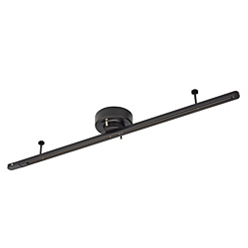 オーム電機　OHM　ELECTRIC ライティングダクトレール 引掛けシーリング直接設置式 1m ブラック ORL-C100AK ORLC100AK 1個（ご注文単位1個）【直送品】