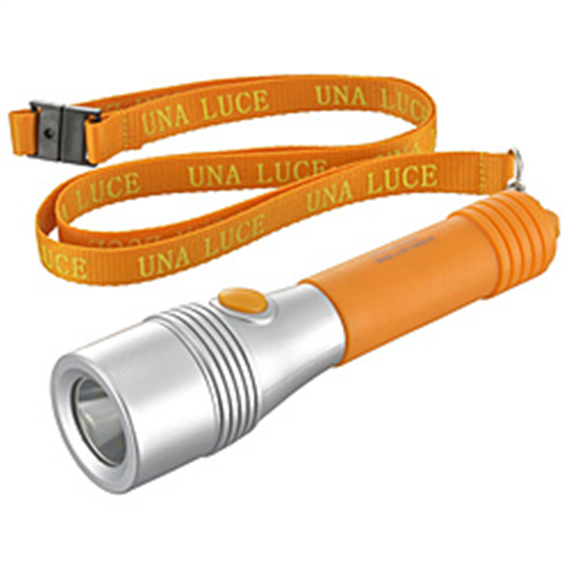 オーム電機　OHM　ELECTRIC LEDライト ウナルーチェ 50lm 電池付き オレンジ オレンジ LHP-05D5-D ［LED /単3乾電池×2 /防水非対応］ LHP05D5D 1個（ご注文単位1個）【直送品】