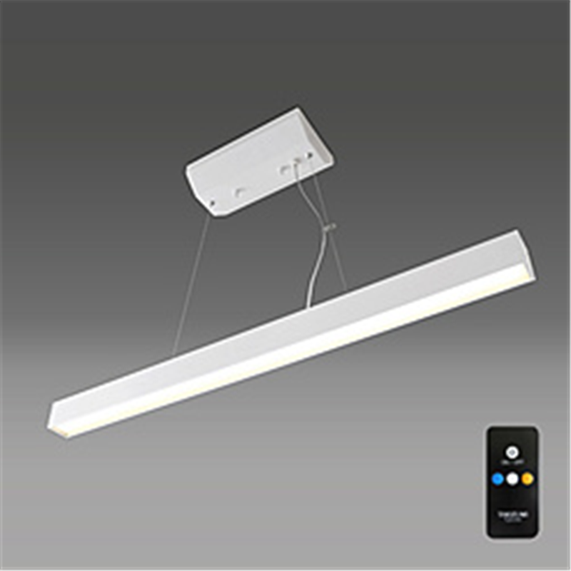 瀧住　TAKIZUMI LEDワイヤー吊りスリムライト 光色切替タイプ　リモコン付　6畳向け ホワイト SLW20049WH ［6畳 /昼光色～電球色 /リモコン付属］ SLW20049WH 1個（ご注文単位1個）【直送品】