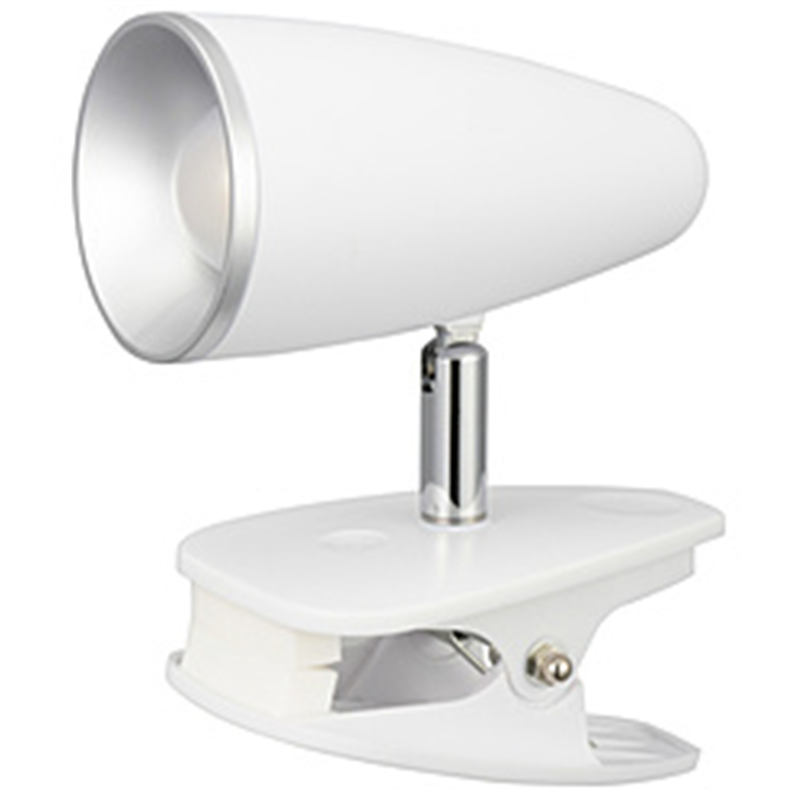 オーム電機　OHM　ELECTRIC LEDｸﾘｯﾌﾟﾗｲﾄ電球色ﾎﾜｲﾄ  LTC-LC12S2-WL ［LED /電球色］ LTCLC12S2WL 1個（ご注文単位1個）【直送品】