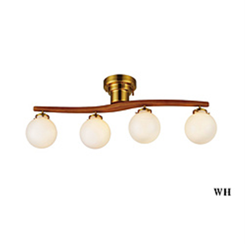 インターフォルム  シーリングライト Owen(オ-ウェン) ホワイト 白熱ミニクリア電球(E17/60W)×4灯付  LT-4023WH ［8畳 /電球色 /電気工事不要］ LT4023WH 1個（ご注文単位1個）【直送品】