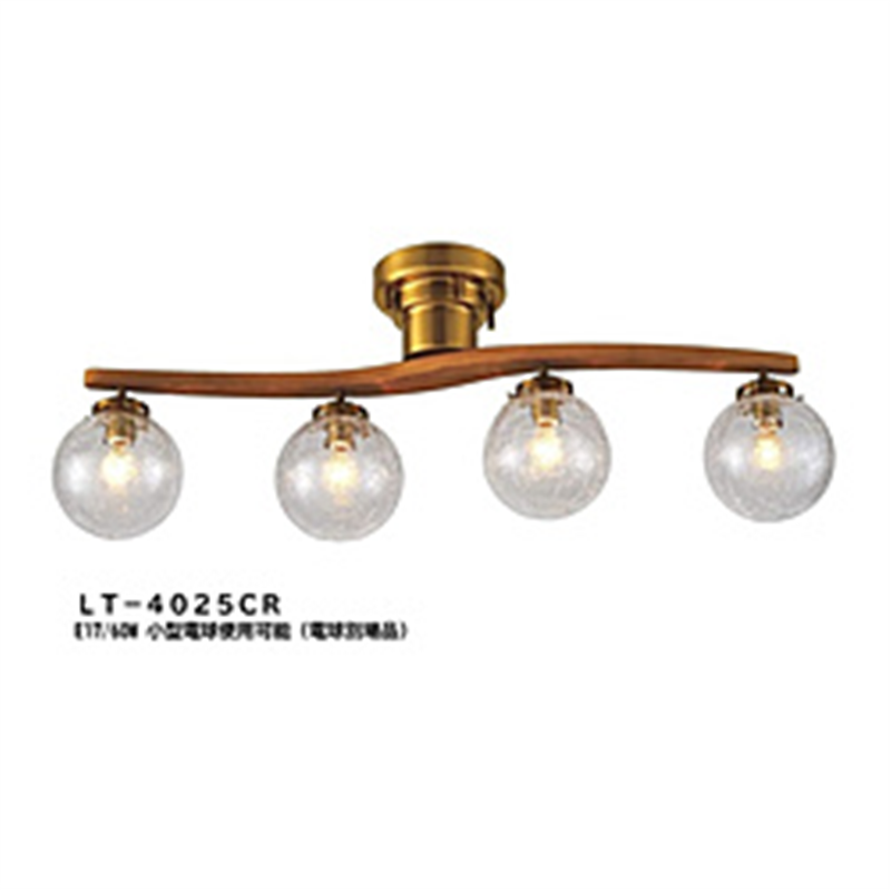 インターフォルム　INTERFORM シーリングライト Owen(オ-ウェン) クラック 電球別売品(口金E17小型電球使用可能)  LT4025CR ［8畳 /電気工事不要］ LT-4025CR 1個（ご注文単位1個）【直送品】