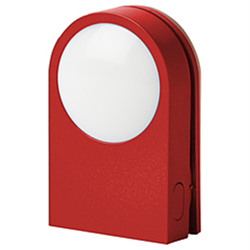 LEXON LUCIE ウェアラブルLEDクリップ 点灯または点滅 耐雨性IPX4 約1.5メートルまで視認可能 最大点灯可能時間： 最大12時間 レッド LL121R ［防水対応］ LL121R 1個（ご注文単位1個）【直送品】