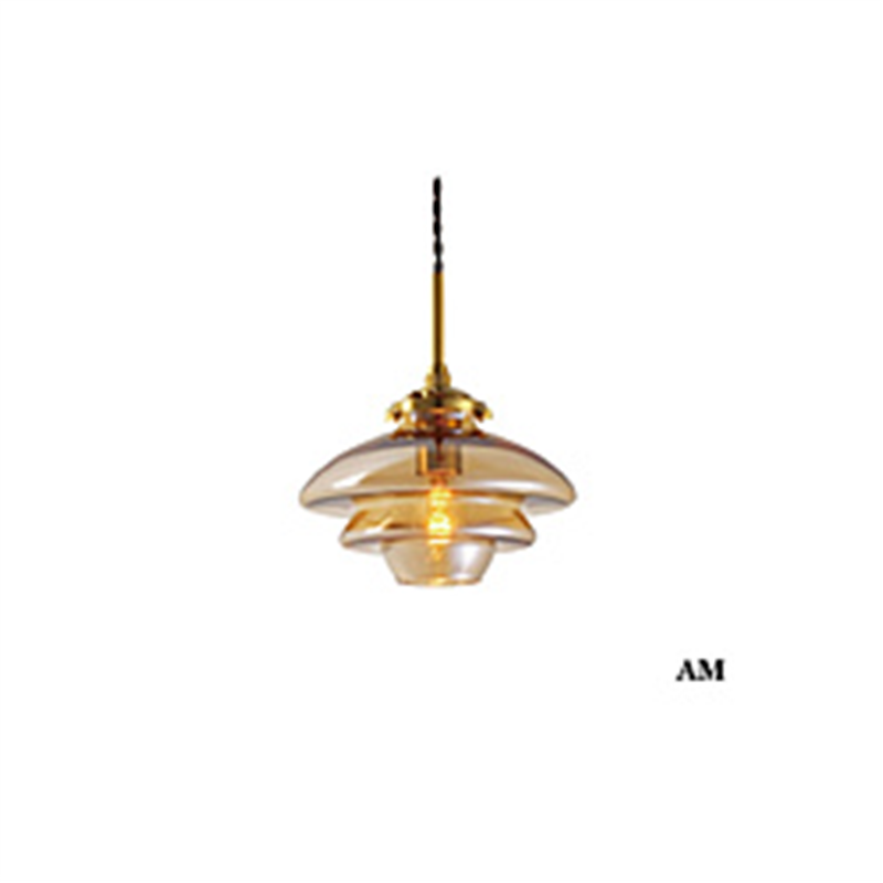 インターフォルム ペンダントライト Linne (リネー) アンバー 小型LED電球(E17/40W相当/電球色)×1灯付 LT-4240AM  LT4240AM 1個（ご注文単位1個）【直送品】