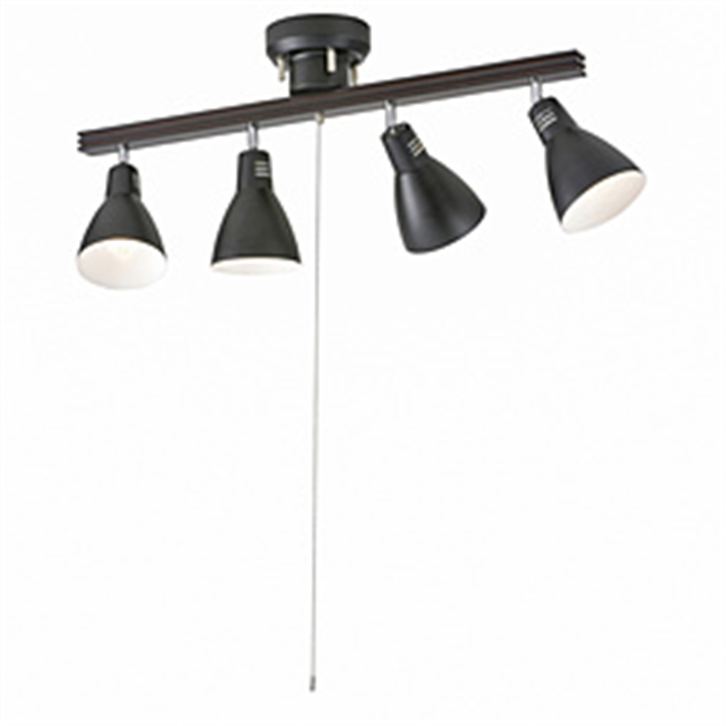 オーム電機　OHM　ELECTRIC 4灯ｼｰﾘﾝｸﾞﾗｲﾄﾌﾞﾗｯｸ電球別売  LT-YN40AW-K ［リモコン無］ LTYN40AWK 1個（ご注文単位1個）【直送品】