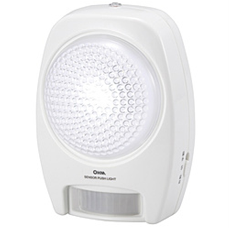 オーム電機　OHM　ELECTRIC LEDｾﾝｻｰﾌﾟｯｼｭﾗｲﾄ人感･明暗白色LED  BO-LS20A5 BOLS20A5 1個（ご注文単位1個）【直送品】