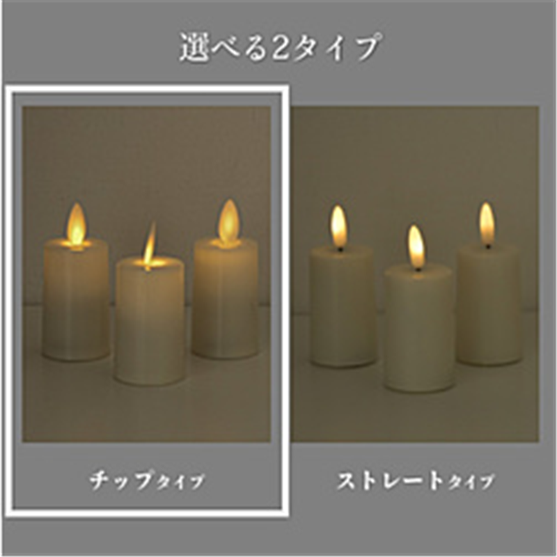 大河商事 lufine005 LEDキャンドルライト チップタイプ lufine005 1個（ご注文単位1個）【直送品】