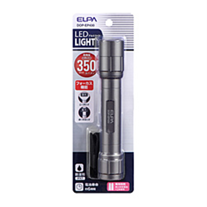 ELPA　エルパ 懐中電灯  DOP-EP430 ［防水対応］ DOPEP430 1個（ご注文単位1個）【直送品】
