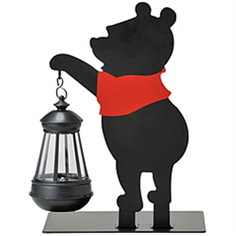 セトクラフト SETOCRAFT セト SD-6074 シルエットソーラーライト(プーさん) SD-6074 1個(ご注文単位1個)【直送品】