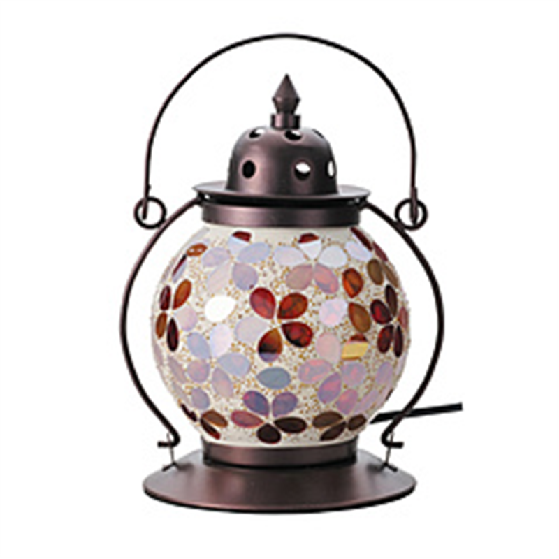 イシグロ　ISHIGURO モザイクランプ ランタン型 バハールレッド  21249 ［電球］ 21249 1個（ご注文単位1個）【直送品】