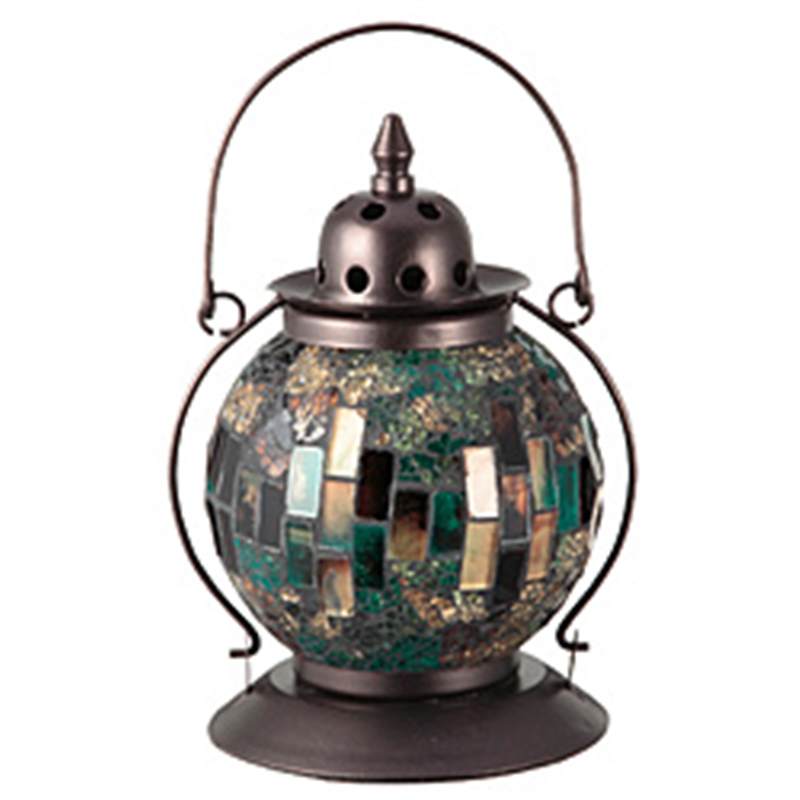 イシグロ　ISHIGURO モザイクランプ ランタン型 クリムト グリーン  21357 ［電球］ 21357 1個（ご注文単位1個）【直送品】