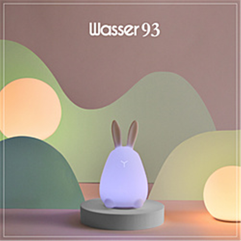 大河商事 wasser93 シリコンライト ウサギ型 wasser93 1個（ご注文単位1個）【直送品】