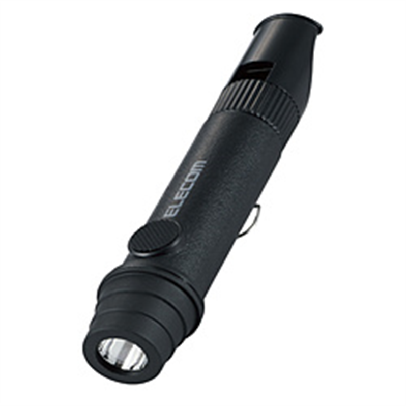 エレコム ELECOM 懐中電灯 LEDライト ランタン ブラック DE-KD03BK ［防水対応］ DEKD03BK 1個（ご注文単位1個）【直送品】