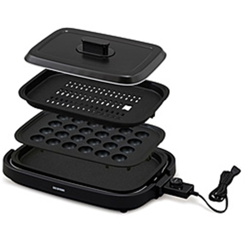 アイリスオーヤマ　IRIS　OHYAMA IHAK-A30-B　電気圧力鍋 3.0L　ブラック 1個（ご注文単位1個）【直送品】