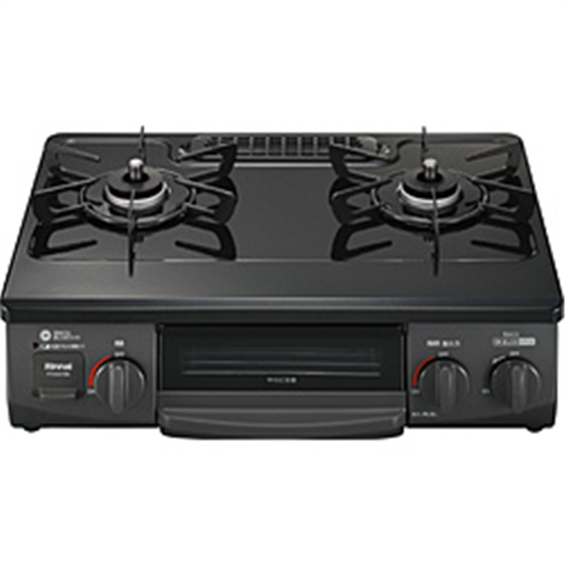 リンナイ　Rinnai コンパクト56cmシリーズ リンナイ  RTE565PBKR ［約56cm(コンパクトタイプ) /都市ガス12・13A /右強火］ 1個（ご注文単位1個）【直送品】