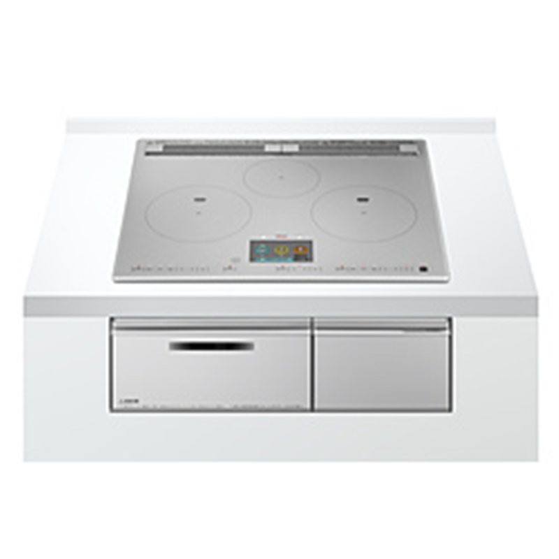 日立　HITACHI ビルトインIHクッキングヒーター  プレミアムシルバー HT-N1000STF ［3口IH /200V］ 1個（ご注文単位1個）【直送品】