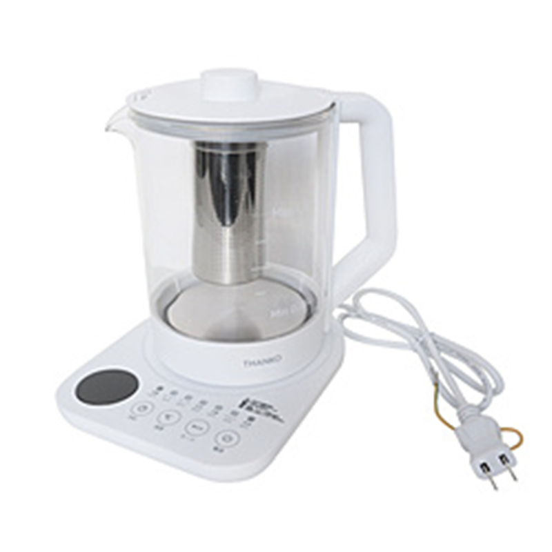 サンコー　THANKO 煮出し&温度調整ができる電気ティーポット   TERGALHWH ［1.2L /蒸気レス/蒸気セーブ機能なし］ 1個（ご注文単位1個）【直送品】