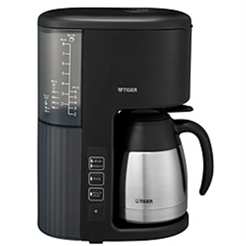 タイガー　TIGER コーヒーメーカー  アイボリーブラック ACE-V081KI ［ミルなし］ 1個（ご注文単位1個）【直送品】