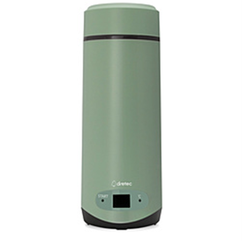 ドリテック　dretec 沸かせる温調ボトル　PO-166GN（グリーン）  ｸﾞﾘｰﾝ PO-166GN ［0.4L］ 1個（ご注文単位1個）【直送品】