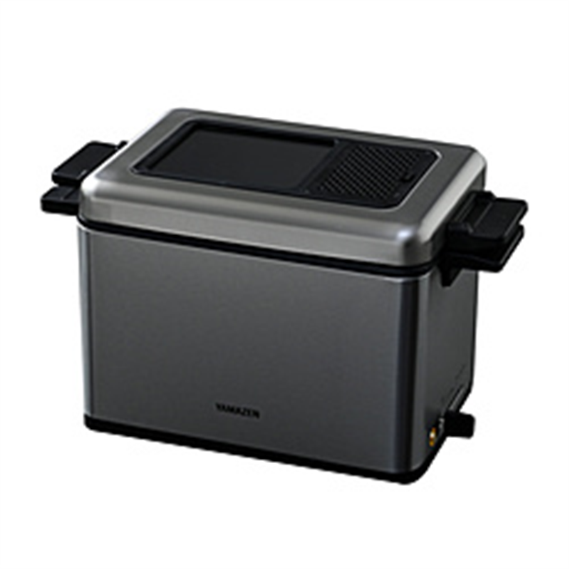 ヤマゼン YAMAZEN YAG-L100-S ローオイルフライヤー 1個(ご注文単位1個)【直送品】