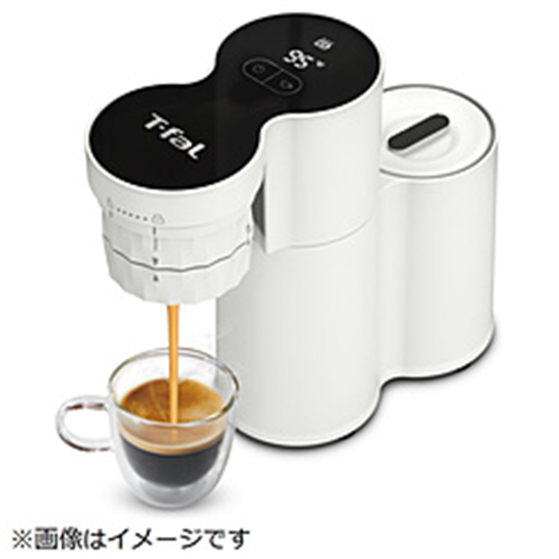 T-fal　ティファール エスプレッソコーヒーメーカー クイックレマ  EX5101JP ［ミルなし］ 1個（ご注文単位1個）【直送品】