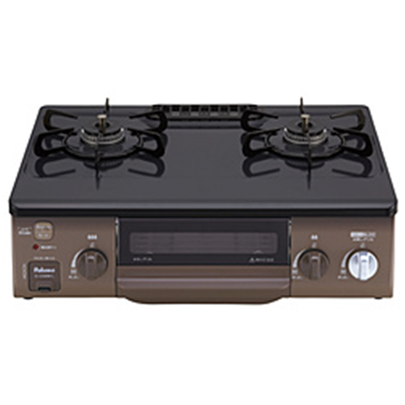 パロマ　Paloma ガステーブルSiセンサーコンロLPG パロマ ブラウン ICS39BMLLPG 1個（ご注文単位1個）【直送品】