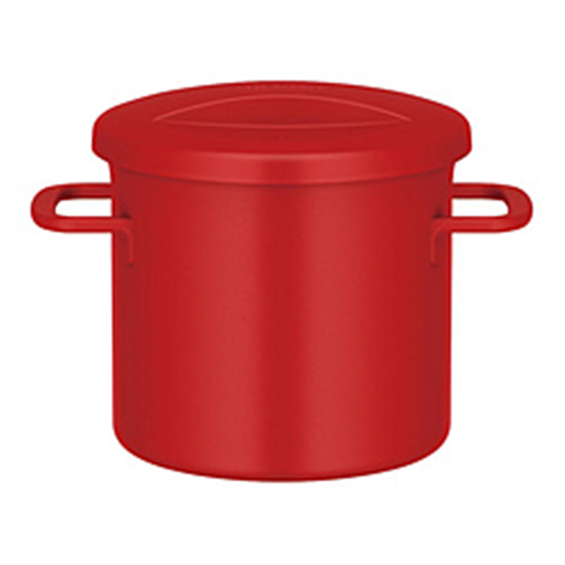 サーモス　THERMOS 真空断熱シャトルジャー GBM-101 10合 緋 1個（ご注文単位1個）【直送品】