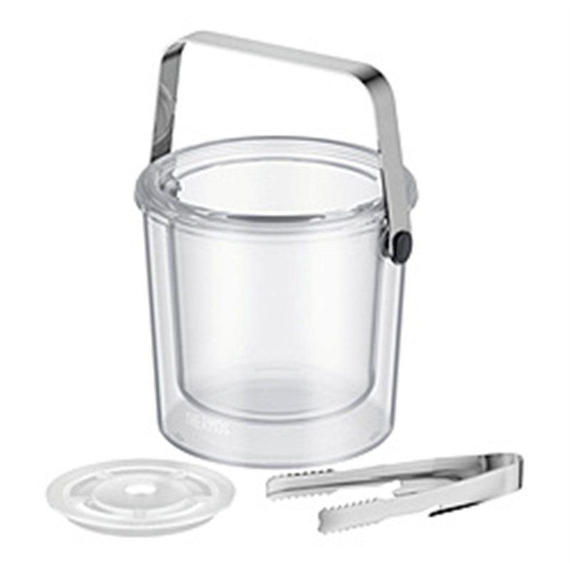 サーモス　THERMOS サーモス 洗浄機対応 二重アイスペール TPL-1400 クリアー   PNZ0901 1個（ご注文単位1個）【直送品】