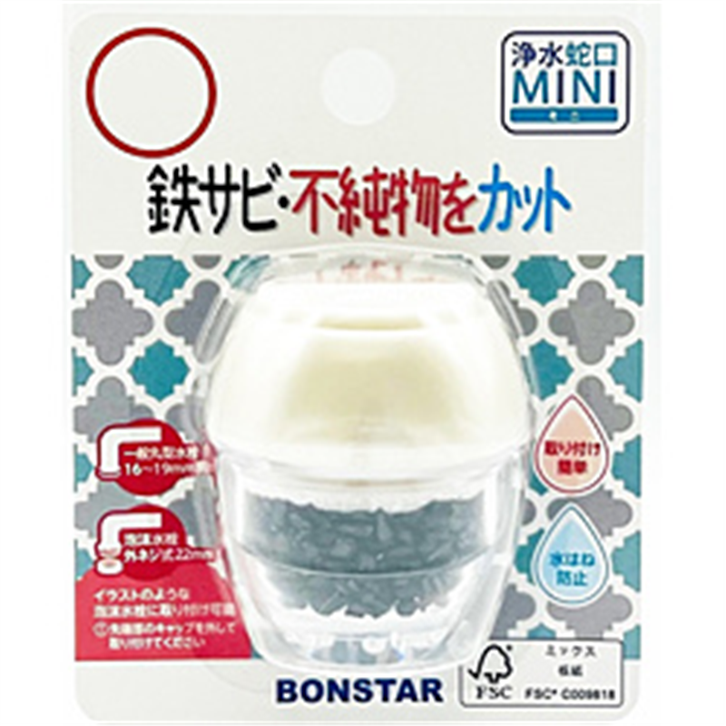 ボンスター BONSTAR 浄水蛇口 ミニ J-081 1個(ご注文単位1個)【直送品】