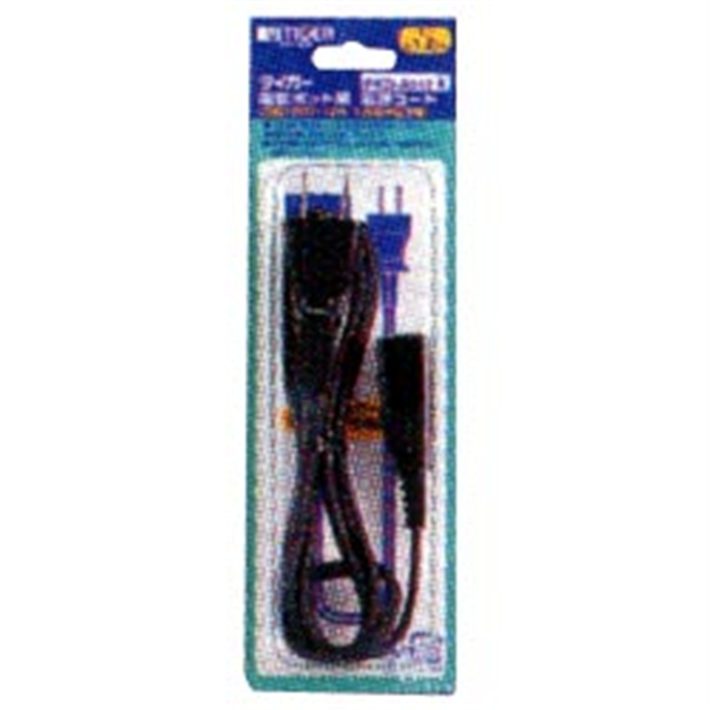 タイガー TIGER 電気ポットコード (交流100V・12A・1200W以下用) PKD-A012-K 1個(ご注文単位1個)【直送品】