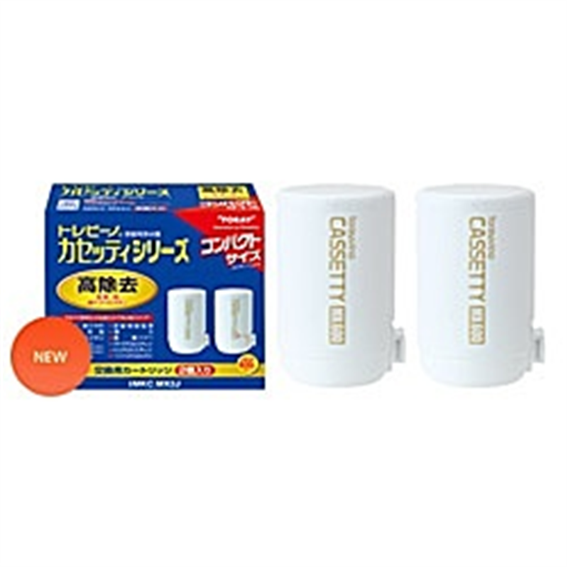 東レ　TORAY 交換用カートリッジ 高除去タイプ コンパクトサイズ トレビーノ ホワイト MKC.MX2J ［2個］ 1個（ご注文単位1個）【直送品】