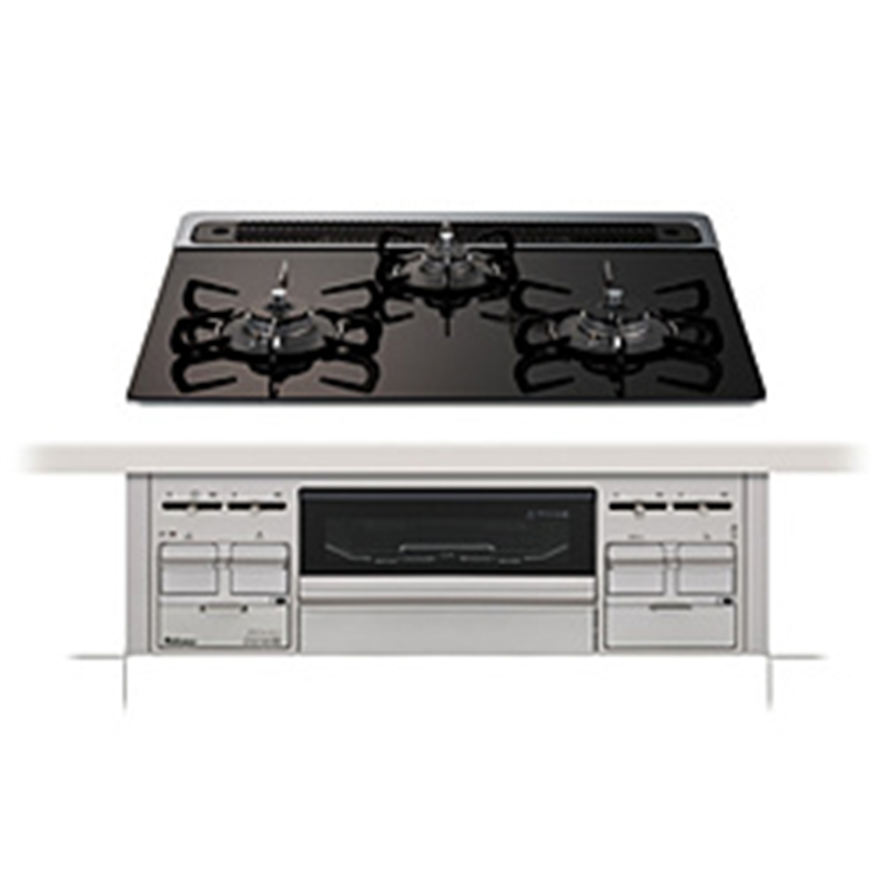 パロマ　Paloma ビルトインガスコンロ Sシリーズ  ICD6W6G ［約60cm /プロパンガス /左右強火］ 1個（ご注文単位1個）【直送品】