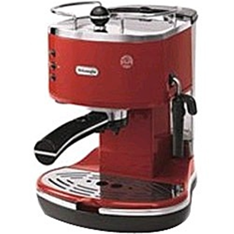 デロンギ　Delonghi エスプレッソ・カプチーノメーカー アイコナコレクション レッド ECO310R ［ミルなし］ 1個（ご注文単位1個）【直送品】