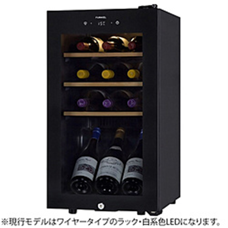 さくら製作所　SAKURA　WORKS ワインセラー FURNIEL（ファニエル） SMART CLASS ピュアブラック SAB-50G ［12本 /右開き］ 1個（ご注文単位1個）【直送品】