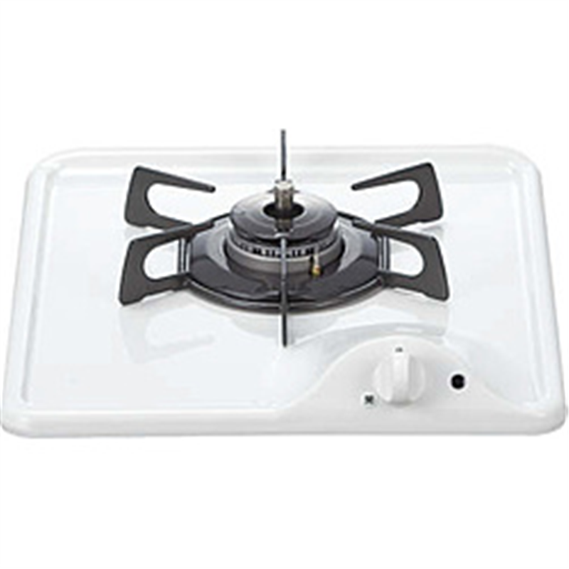 ノーリツ　NORITZ ビルトインガスコンロ［1口 グリルなし / 都市ガス］  ホワイト N1C04KSA 1個（ご注文単位1個）【直送品】