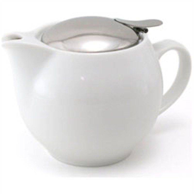 ZEROJAPAN　ゼロジャパン BBN-02 ユニバーサルティーポット3人用 ホワイト 1個（ご注文単位1個）【直送品】