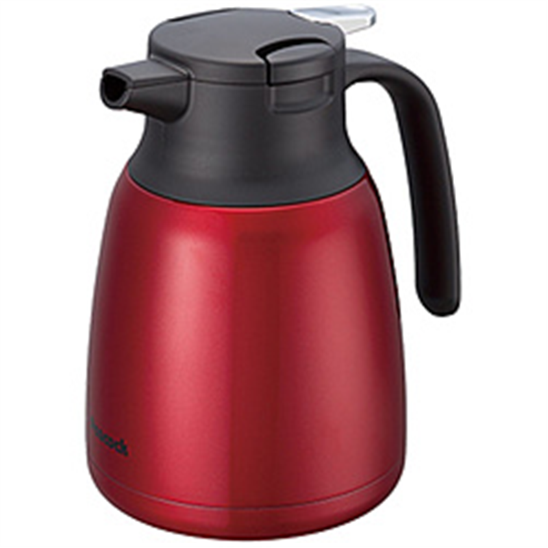 ピーコック　Peacock ステンレス製ハンディポット （1.0L）  レッド AHR-100-R ［1.0L］ 1個（ご注文単位1個）【直送品】