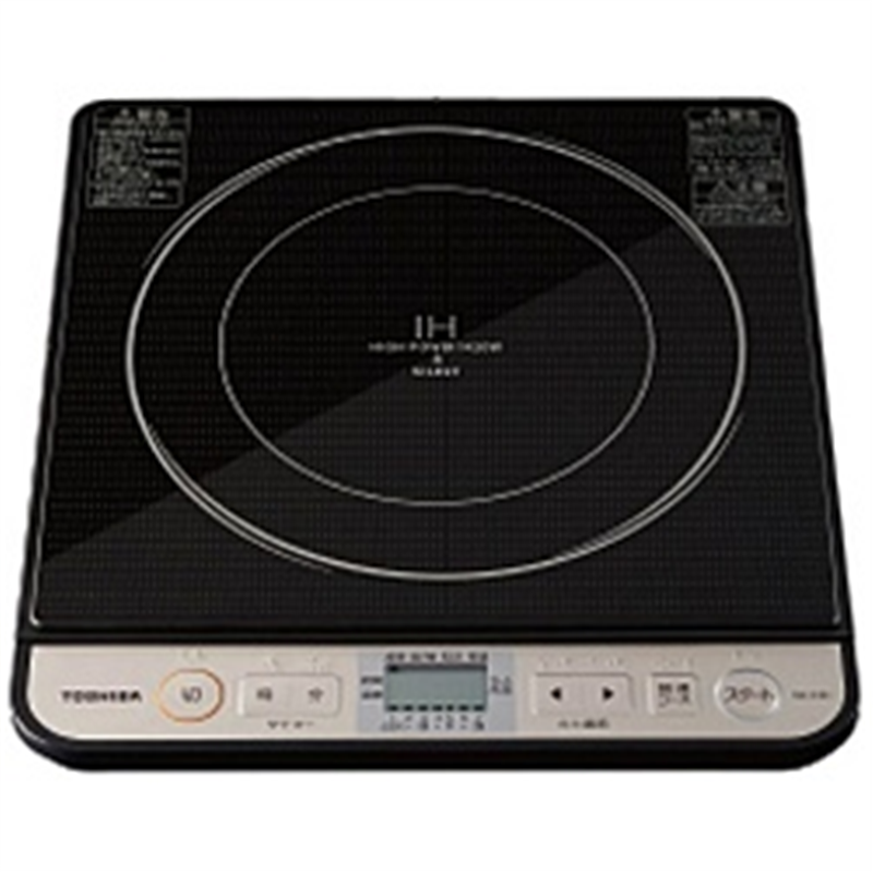東芝　TOSHIBA IH調理器  ブラック MR-Z30J-K ［1口 /100V］ 1個（ご注文単位1個）【直送品】