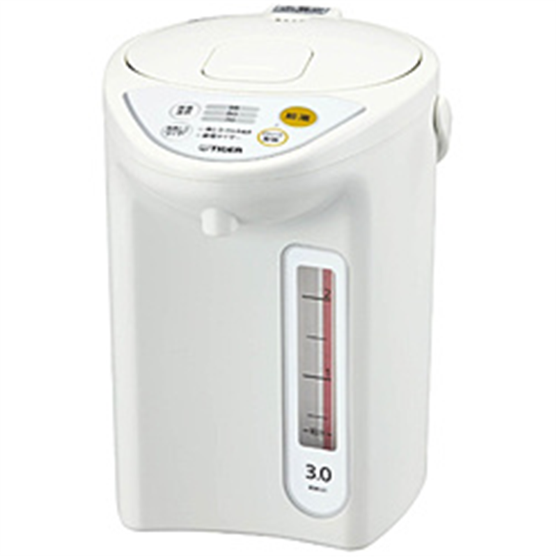 タイガー　TIGER 電気ポット  ホワイト PDR-G301 ［蒸気セーブ機能つき］ 1個（ご注文単位1個）【直送品】