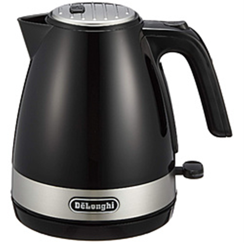 デロンギ　Delonghi 電気ケトル ACTIVE(アクティブ) インテンスブラック KBLA1200J-BK ［1.0L］ 1個（ご注文単位1個）【直送品】