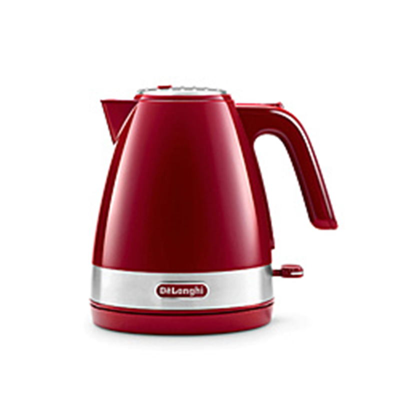 デロンギ　Delonghi 電気ケトル ACTIVE(アクティブ) パッションレッド KBLA1200J-R ［1.0L］ 1個（ご注文単位1個）【直送品】