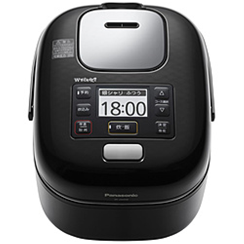 パナソニック　Panasonic 炊飯器 SR-JW058 シャインブラック ［3合 /圧力IH］ 1個（ご注文単位1個）【直送品】