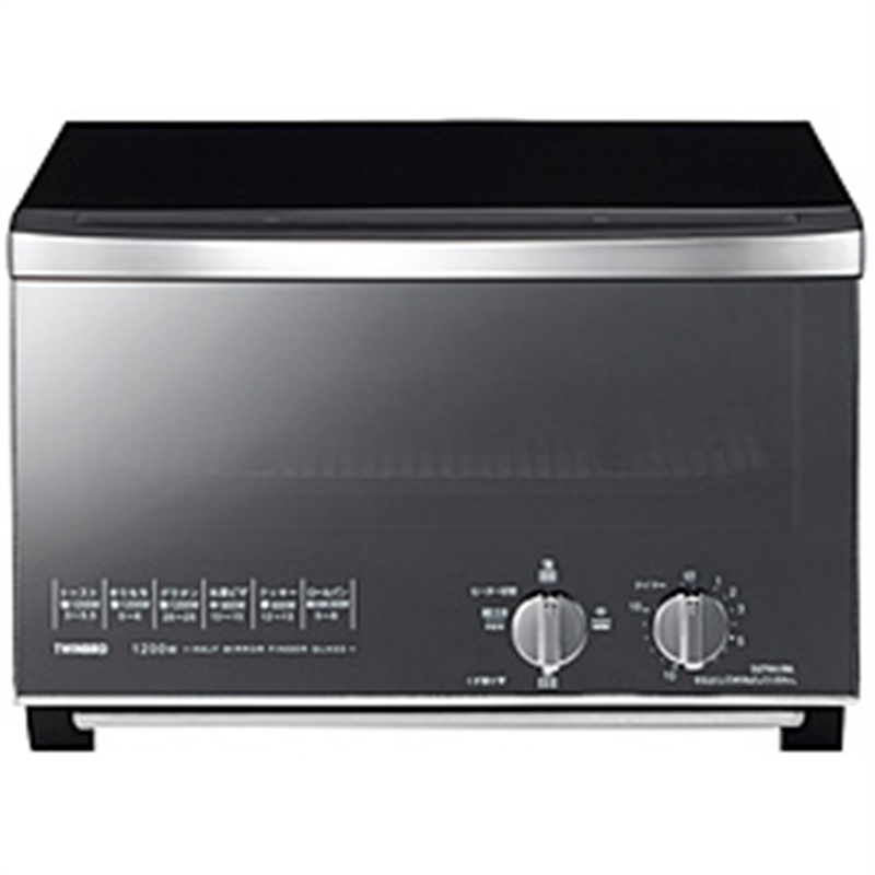 ツインバード　TWINBIRD オーブントースター  ブラック TS-D048B 1個（ご注文単位1個）【直送品】