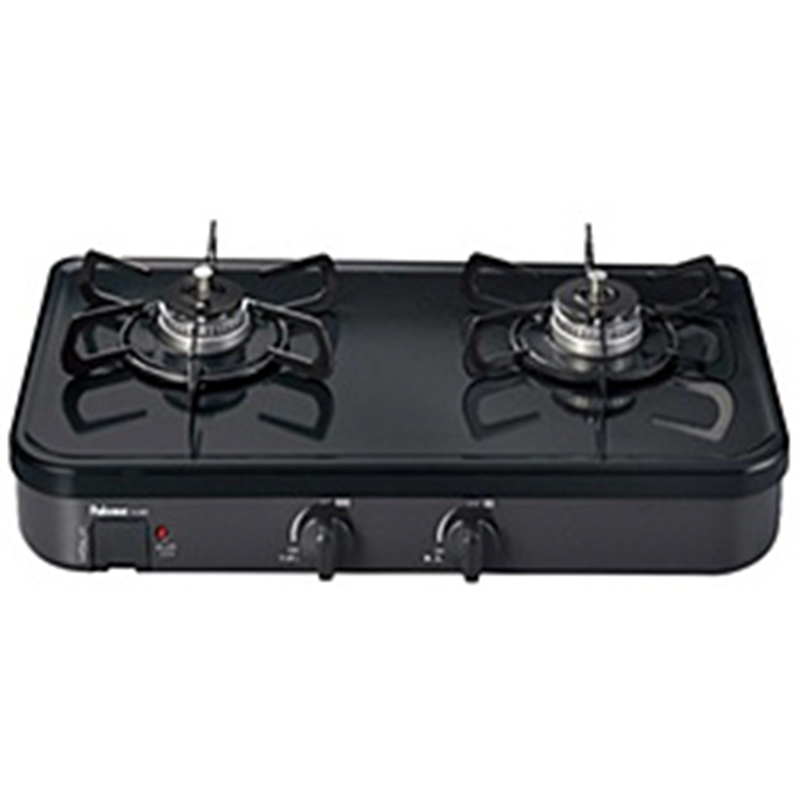 パロマ　Paloma ガステーブル[左強火]  ニュートラルグレー PA-29B ［約56cm(コンパクトタイプ) /プロパンガス /左強火］ 1個（ご注文単位1個）【直送品】